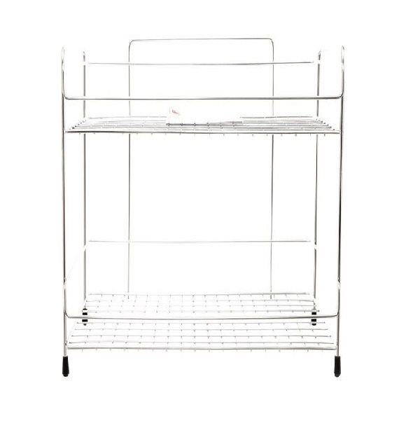 KỆ INOX 2 TẦNG (405MM X 195MM X 300MM) ST_095