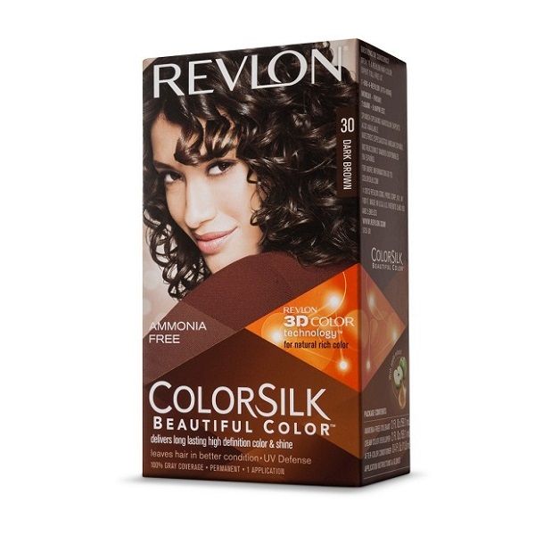 Kem Nhuộm Tóc Revlon Colorsilk Beautiful Color #30 Nâu Sậm