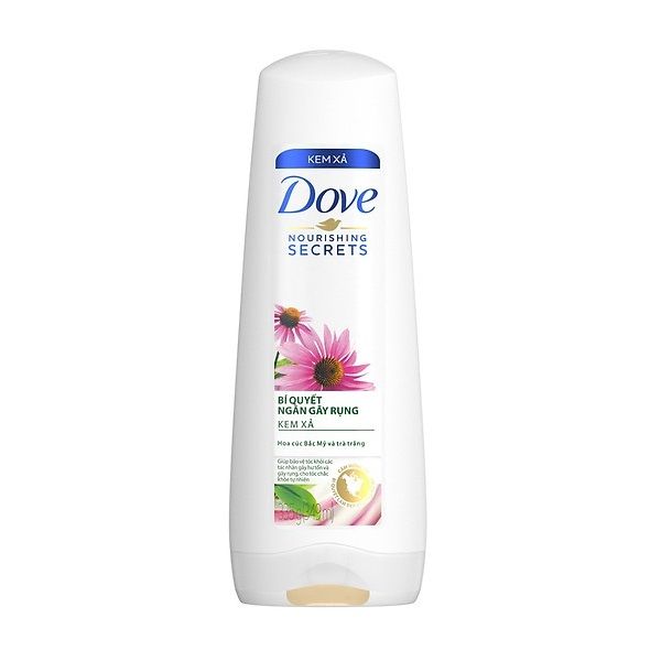 Kem Xả Dove Bí Quyết Ngăn Gãy Rụng 335g
