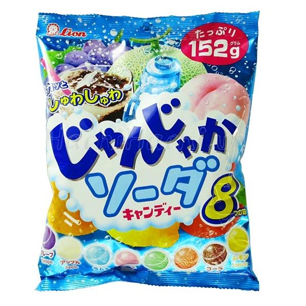 Kẹo 8 Vị Lion Janjaka Soda 152g