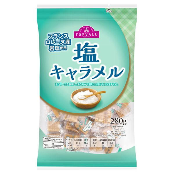 Kẹo Caramel Muối Gói 280G
