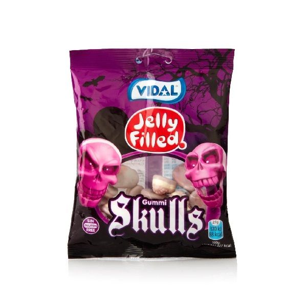 Kẹo Dẻo Hình Đầu Sọ Nhân Thạch Vidal 100g