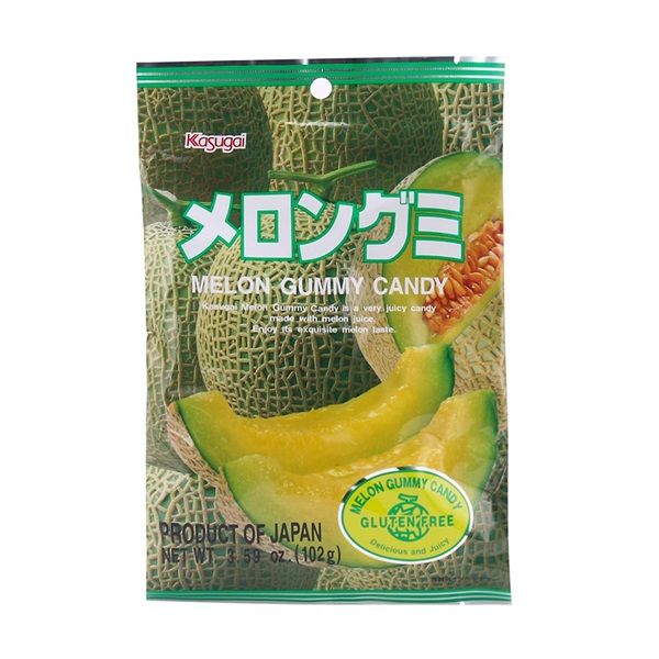 Kẹo Dẻo Vị Dưa Lưới Kasugai 102g