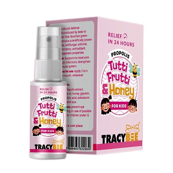 Keo Ong Tracybee Vị Trái Cây Tuttifrutti & Honey 30ml