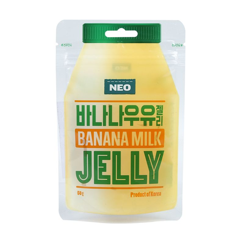 Kẹo Dẻo Vị Sữa Chuối Neo Banana Milk Jelly 50g