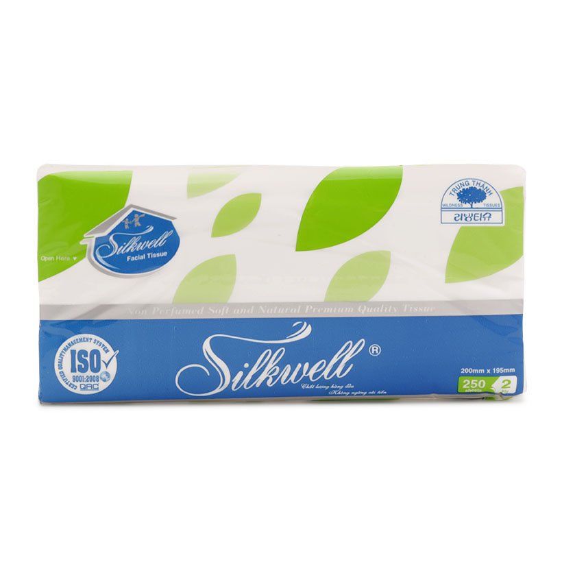 Khăn Giấy Rút Silkwell - 250 Tờ