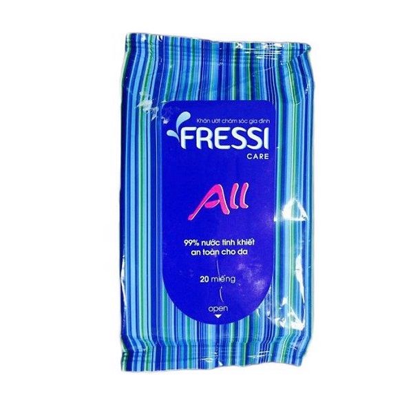Khăn Ướt Fressi All Care - 20 Tờ