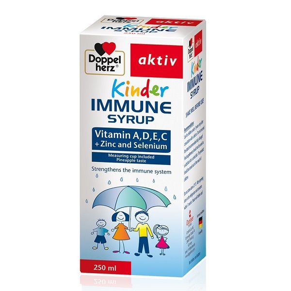 Siro Tăng Sức Đề Kháng Cho Bé Doppelherz Kinder Immune