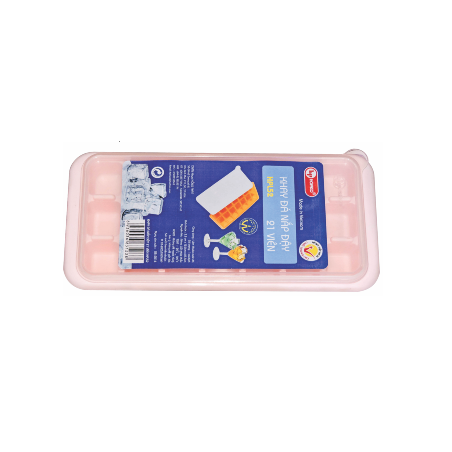 Khay Đá Có Nắp Đậy 21 Viên Hofaco - HPL52