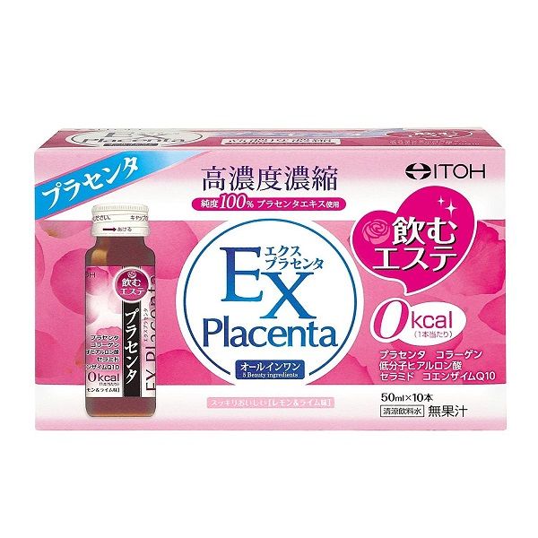 Thực Phẩm Bảo Vệ Sức Khỏe Itoh Ex Placenta Pack 10 500ml