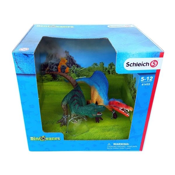 Khủng Long Spinosaurus & T-Rex Schleich 41455