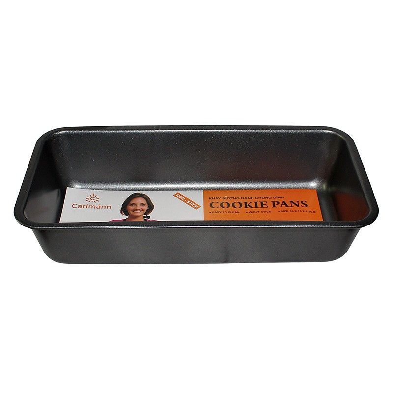 Khuôn Nướng Bánh Chống Dính Size 30X15X6.5