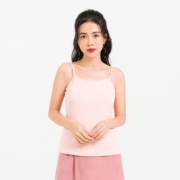 Áo Hai Dây Lamer Màu Hồng 01