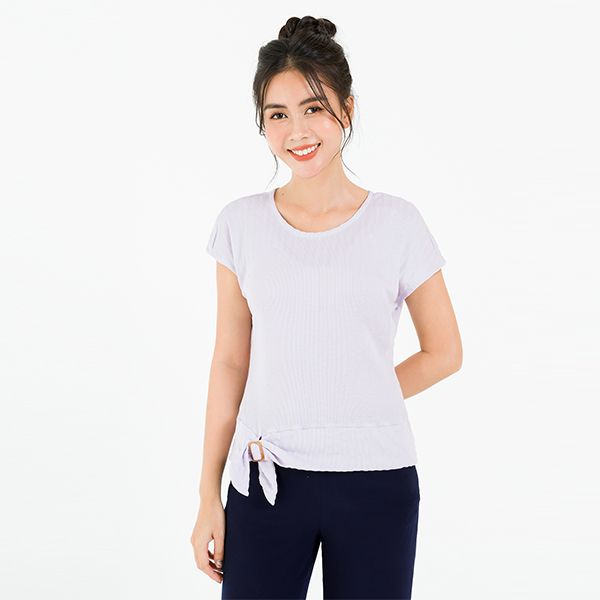 Áo Cotton Tay Liền Màu Tím 05 Lamer L61R20H023-S3105