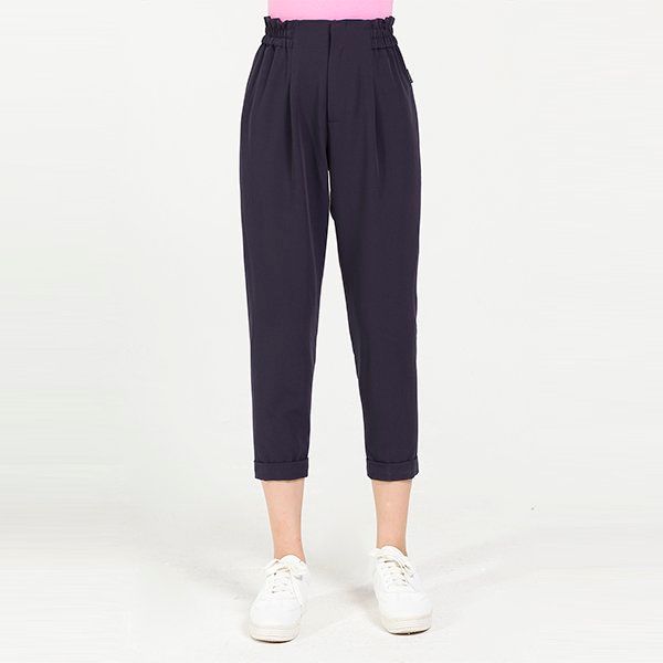 Quần Baggy Gấu Lơ Vê Lamer Màu Xanh Than
