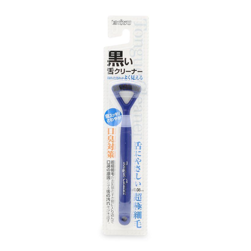 Dụng Cụ Cạo Lưỡi Ebisu-Black Tongue Cleaner