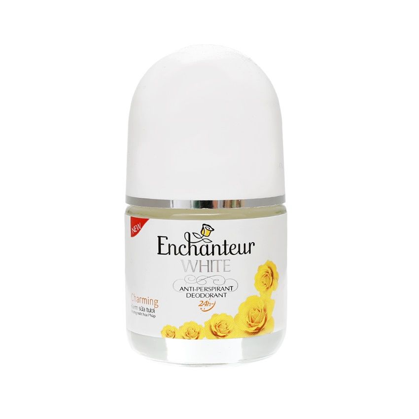 Lăn Khử Mùi Trắng Da Enchanteur White Charming (20ml)
