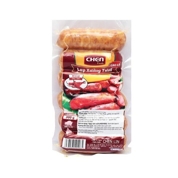 Lạp Xưởng Tươi Vị Cay Chenlin (300g)