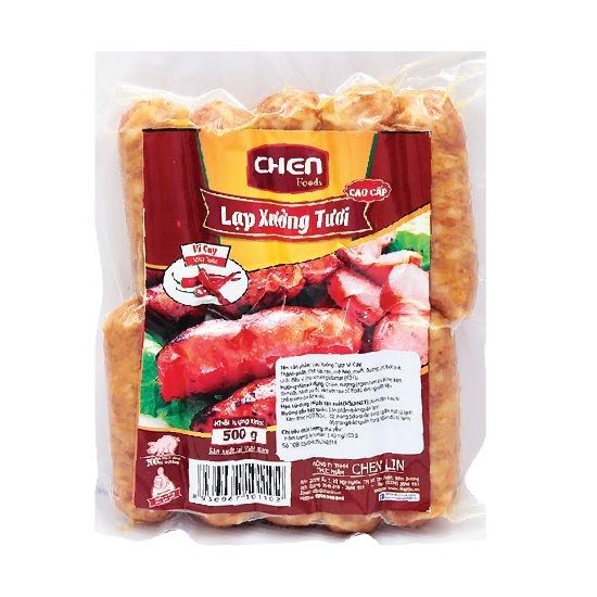 Lạp Xưởng Tươi Vị Cay Chenlin (500g)