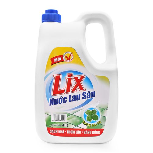Nước Lau Sàn Lix Bạc Hà (4L)