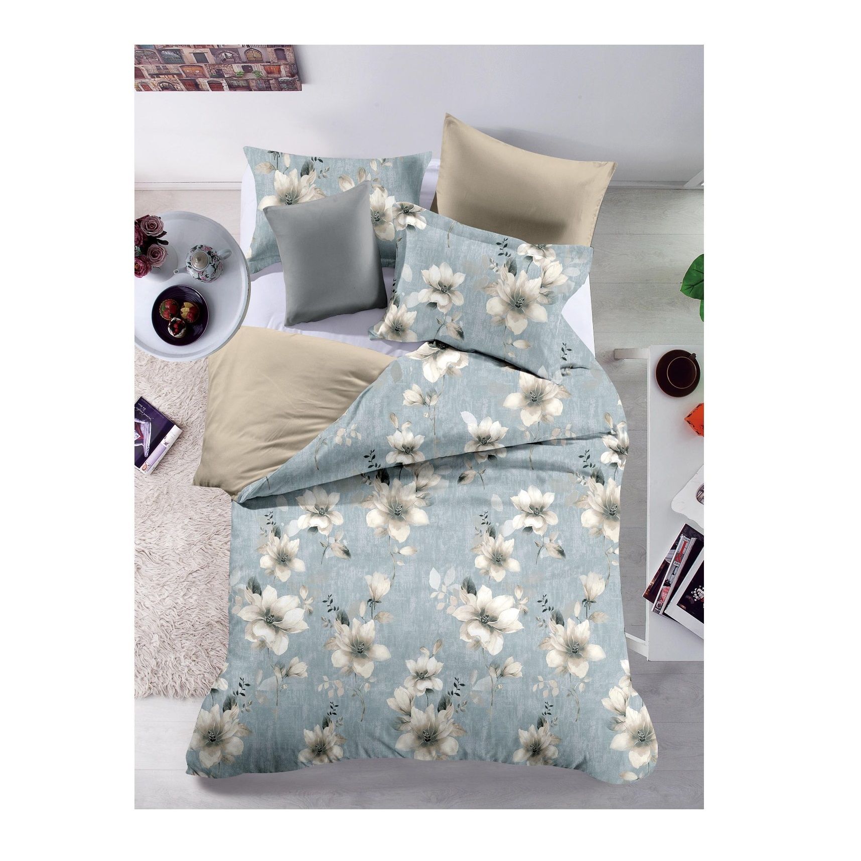 Bộ Ga Chun Edelin LM 180 x 200cm - Nhiều Màu