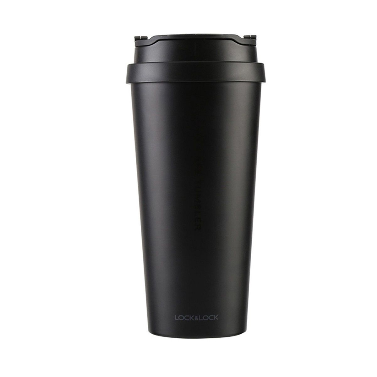 Bình Giữ Nhiệt Bằng Thép Không Gỉ Lock & Lock Clip Tumbler 540ml LHC4151BLK - Màu Đen