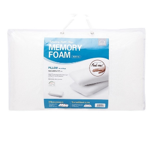 Gối Memory Foam Lock&Lock 50D 500 x 300 x 100mm - Trắng