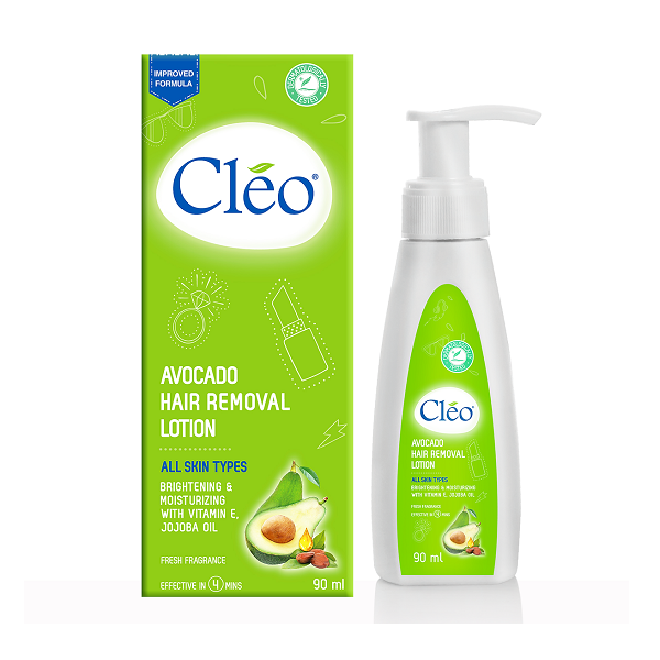 Lotion Tẩy Lông Cléo Avocado Cho Mọi Loại Da 90ml