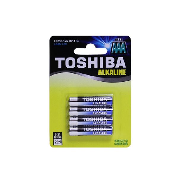 PIN ALKALINE TOSHIBA 3A/4V