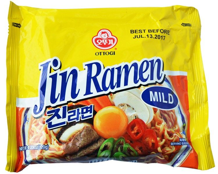 MÌ JIN RAMEN KHÔNG CAY OTTOGI 120G