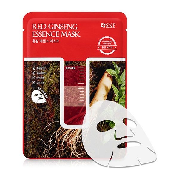 Mặt Nạ Dưỡng Ẩm Tinh Chất Hồng Sâm SNP Red Ginseng Essence Mask 25ml