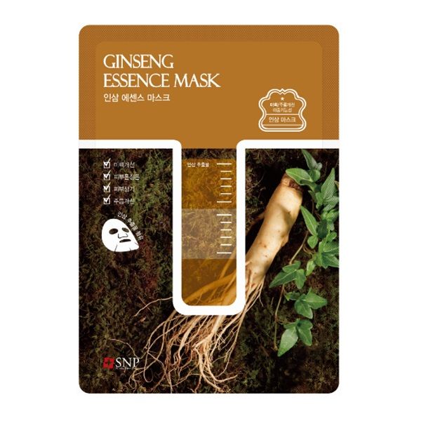 Mặt Nạ Dưỡng Trắng Tinh Chất Nhân Sâm SNP Ginseng Essence Mask 25ml