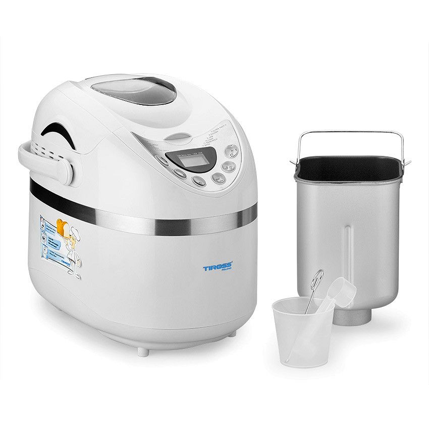 Máy Làm Bánh Mì Tiross TS820 600W