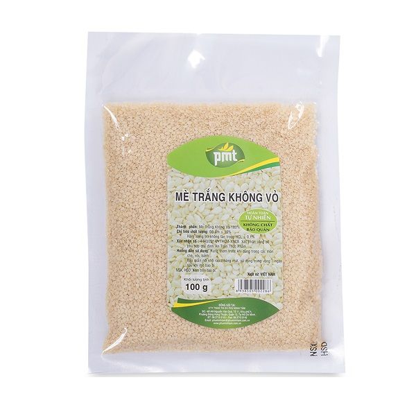 Mè Trắng Không Vỏ Phú Minh Tâm - Gói 100g