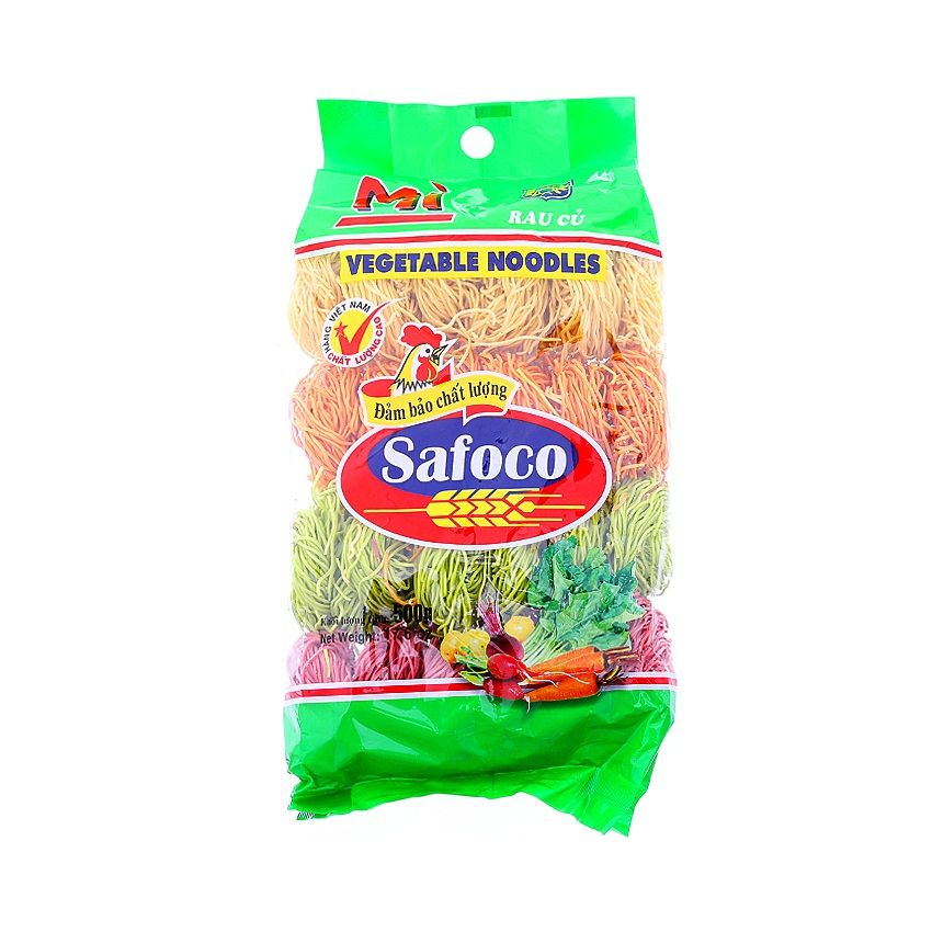 Mì Sợi Nhỏ Rau Củ Safoco - Gói 500g