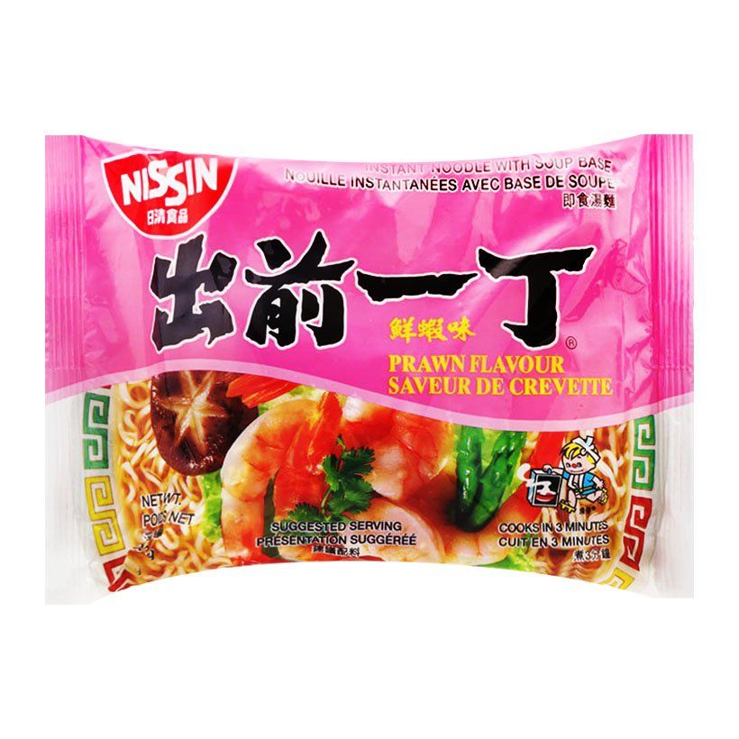 Mì Gói Nissin Vị Tôm 100g