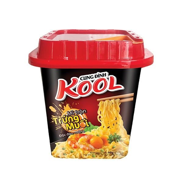 Mì Ly Cung Đình Kool Trộn Trứng Muối 90g