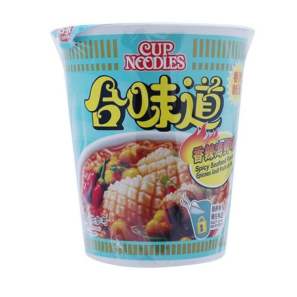Mì Ly Nissin Vị Hải Sản Cay 73g