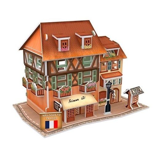 Mô Hình Giấy Cửa Hàng Thời Trang (France)