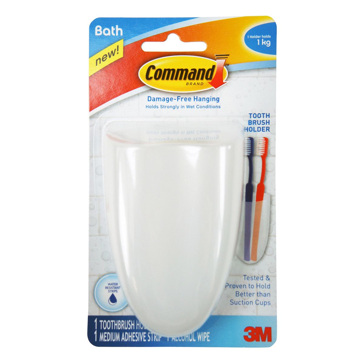 Móc Giữ Bàn Chải Đánh Răng Command BATH16
