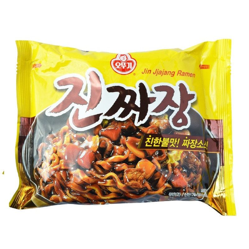 Mì Sốt Tương Đen 135g - Jin Jjajang Ramen