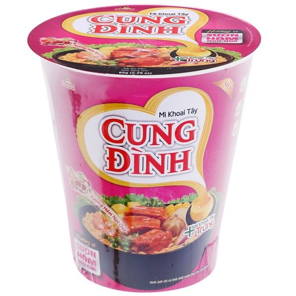 Mì Ly Cung Đình Hương Vị Sườn Hầm Ngũ Quả 65G