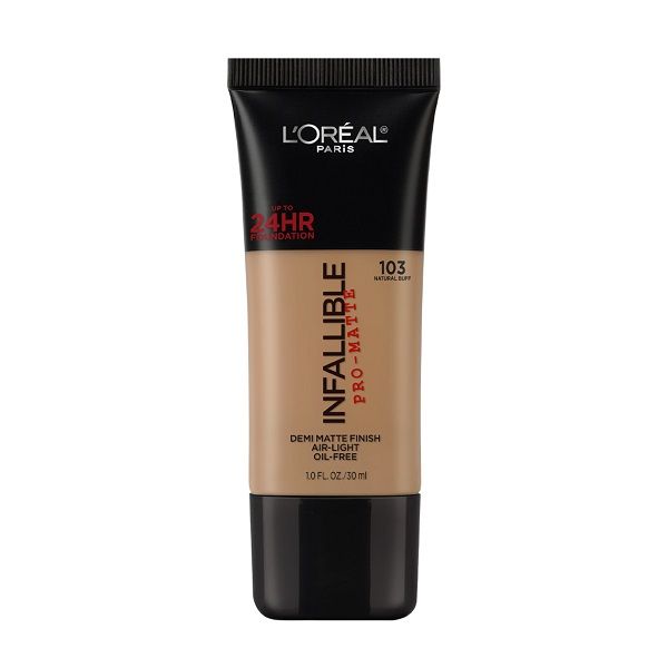 Kem Nền Mịn Lì Lâu Trôi L'Oreal Infallible Pro-Matte #103 Natural Buff 30ml (Store 5871,5873)