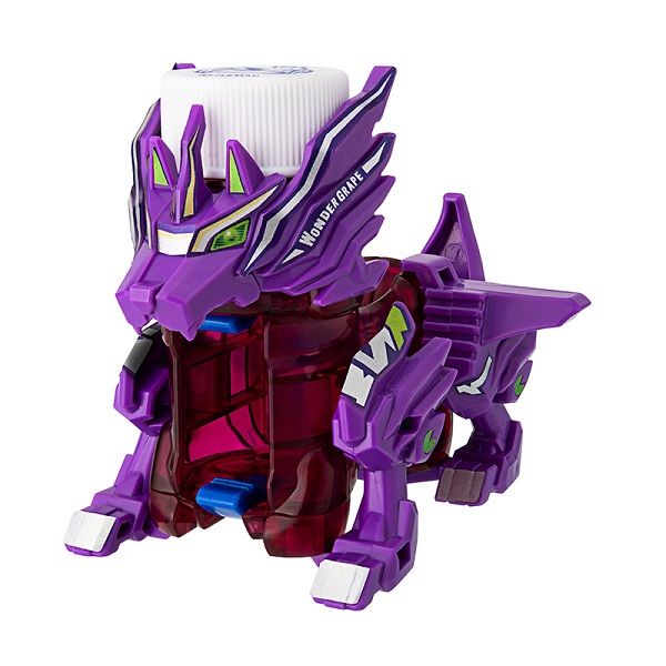 Đồ Chơi Robot Nắp Chai Bottleman Wonder Grape Kỳ Lân 175148