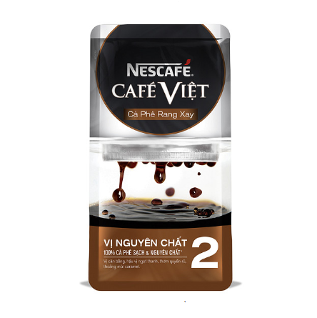 Nescafe Cà Phê Việt Rang Xay Vị Nguyên Chất 2 (250g)