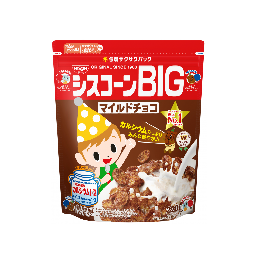 Ngũ Cốc Nissin Cisco Socola 220g