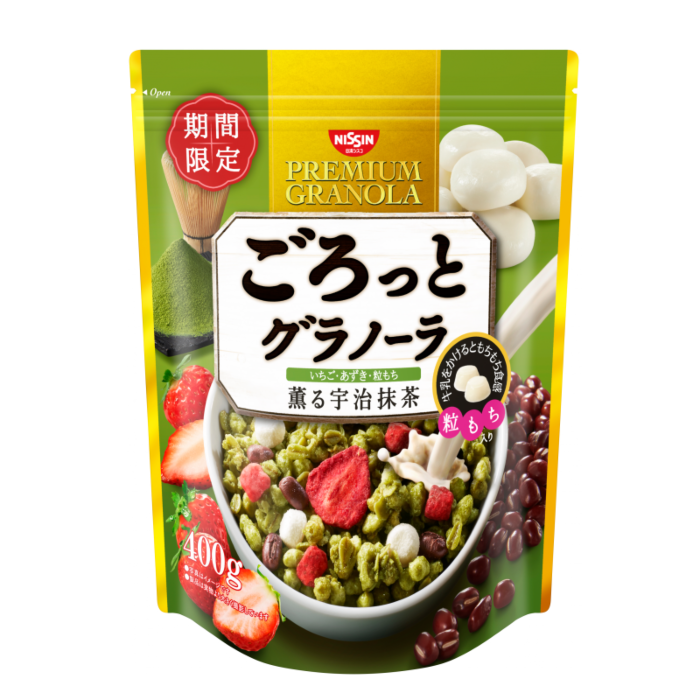 Ngũ Cốc Tổng hợp Ăn Liền Vị Trà Xanh Premium Granola 400g