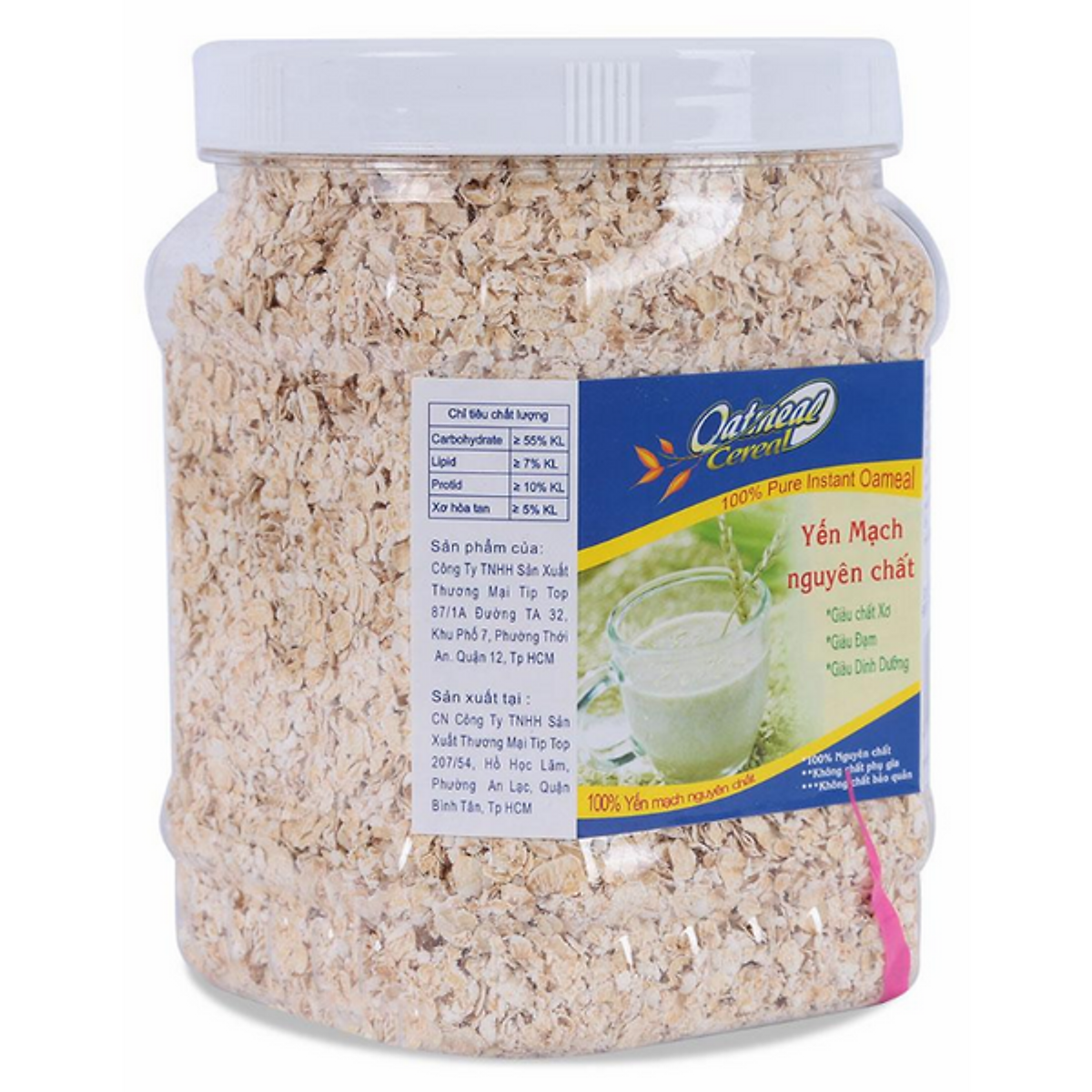 Ngũ Cốc Yến Mạch Oatmeal - Hũ 500g