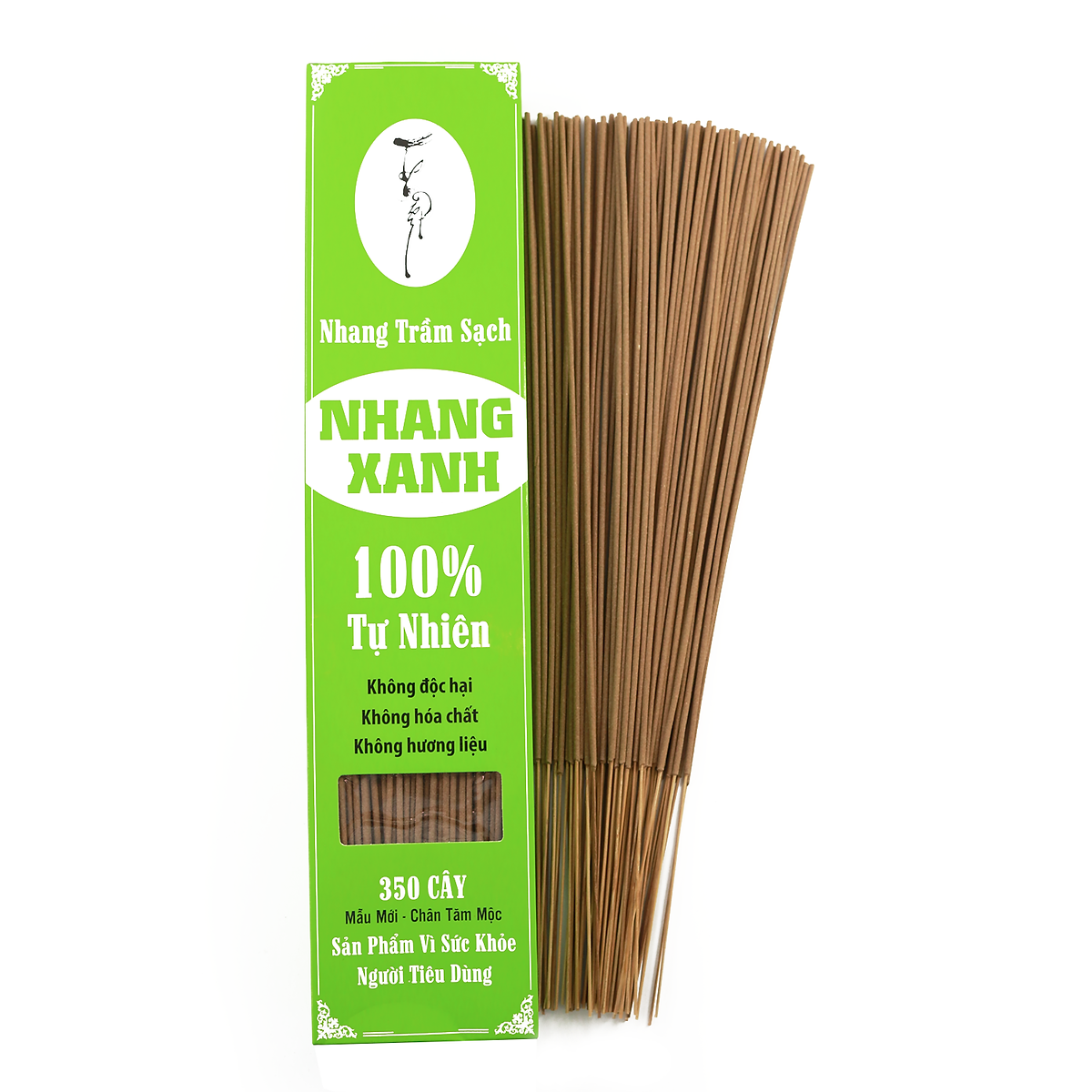 Nhang Xanh 100% Tự Nhiên 40cm (0.5 Kg)