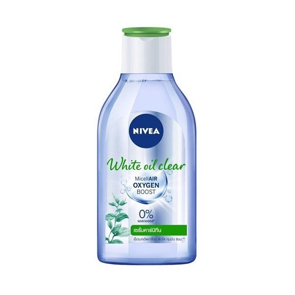 Nước Tẩy Trang Sáng Da - Giúp Sạch Nhờn Nivea White Oil Clear Micellair 400ml